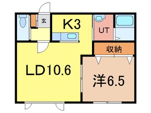 オキザリスの物件間取画像